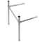 Fauceture VPB2818336 Dreyfuss Stainless Steel Console Sink Leg, Polished Nickel VPB2818336 - alternate 1